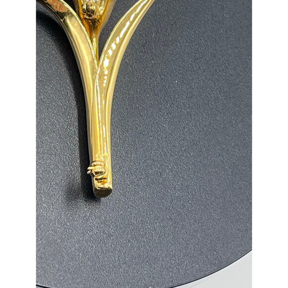 Swarovski Vintage Crystal Cala Lilly Tulip Flower Brooch Memories Collection - Picture 11 of 15